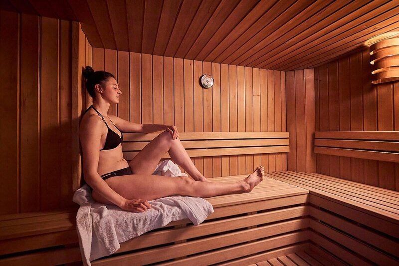 Finnische Sauna