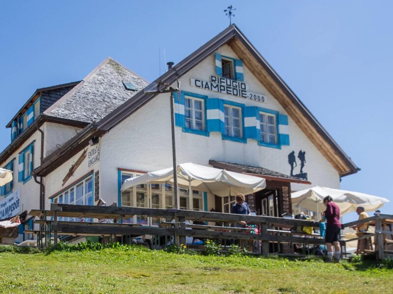 Rifugio Ciampedie - Vigo di Fassa - Fassatal