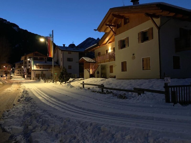 preparazione pista Marcialonga