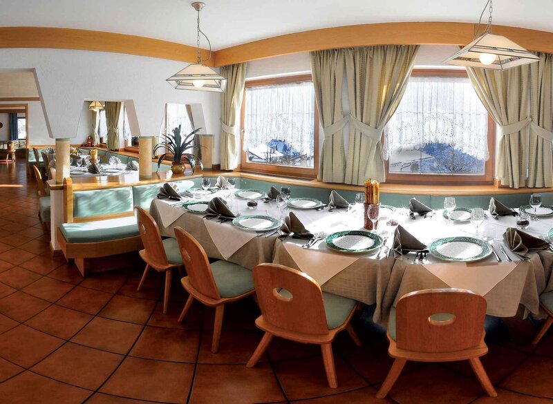 La Stua di Re Laurin, Esszimmer