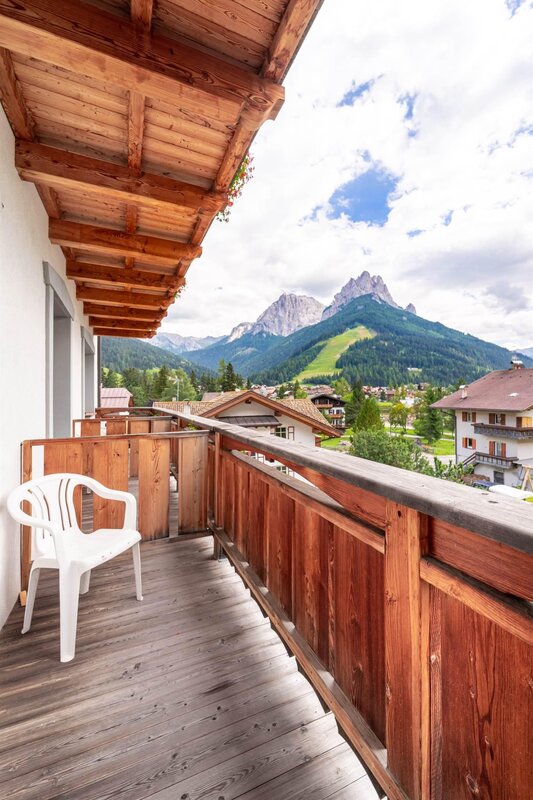 Hotel Europa Pera di Fassa interni camere vista