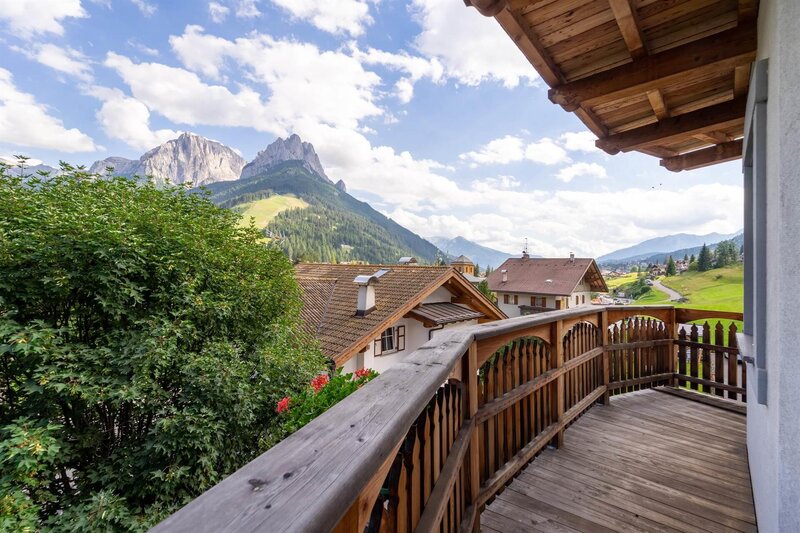 Hotel Europa Pera di Fassa interni camere vista