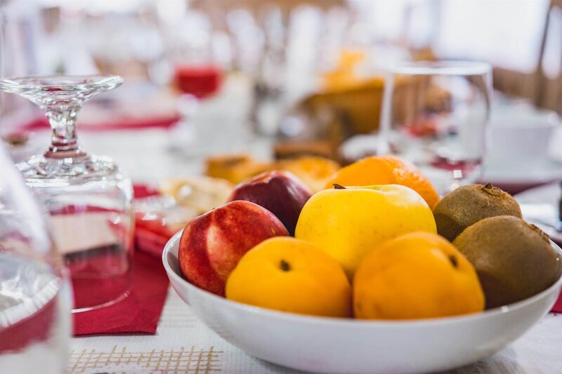 Hotel Europa Pera di Fassa interni colazione