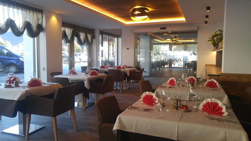 Hotel Flora Alpina sala da pranzo