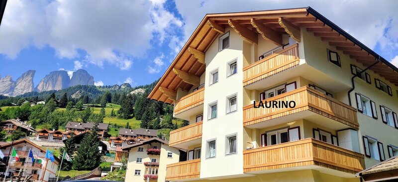 building and Laurino's balcony