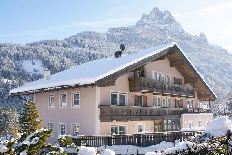 Hotel Villa Mozart in inverno