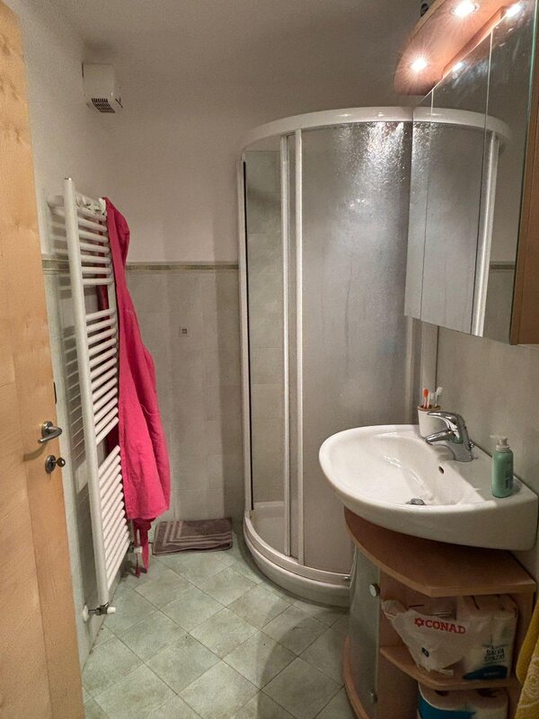 Shower side bathroom