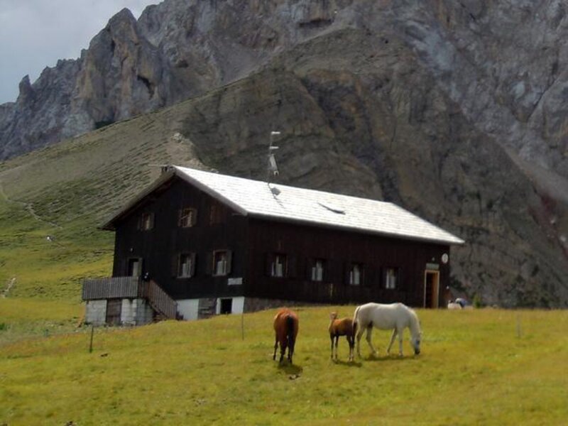 Passo San Nicolò Hütte - Pozza di Fassa