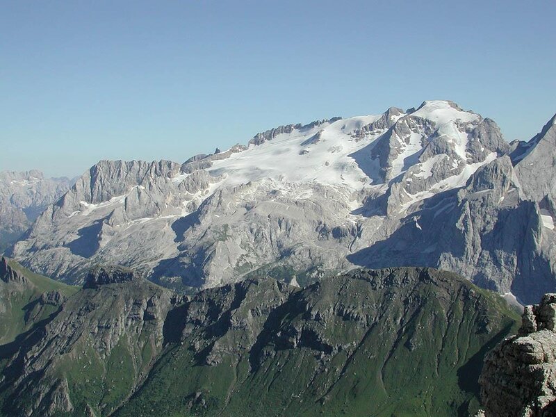 Marmolada dal Sass Pordoi