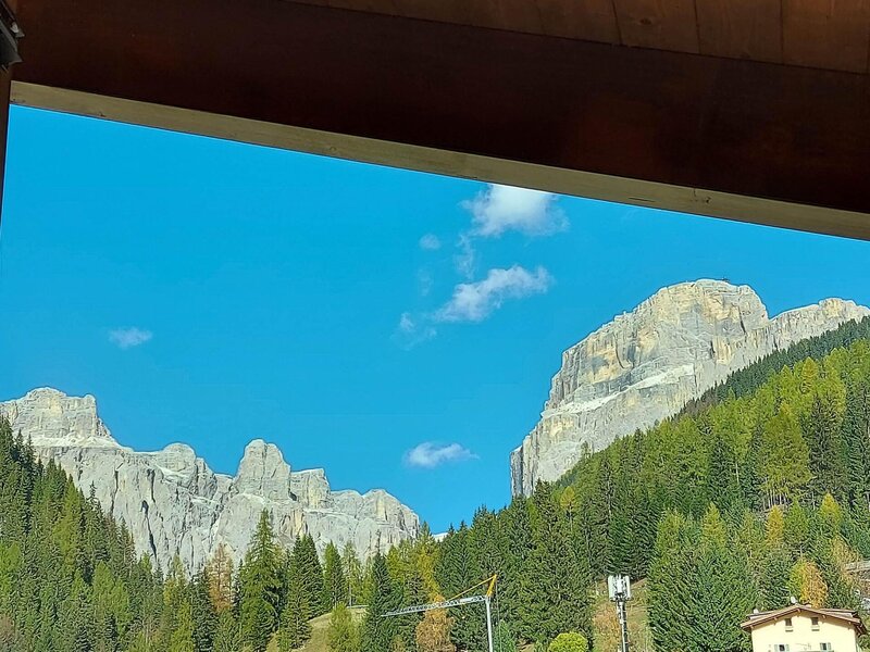 Panorama aus dem Schlafzimmer