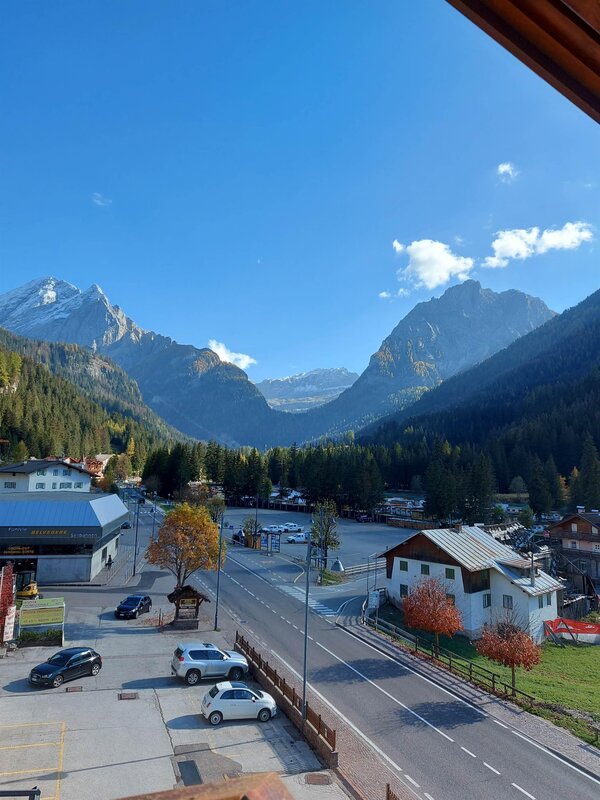 Panorama from the balcony