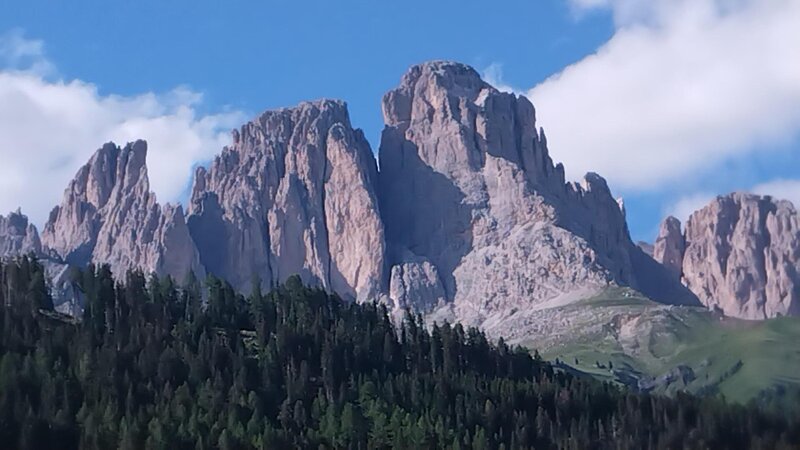 Vista montagna