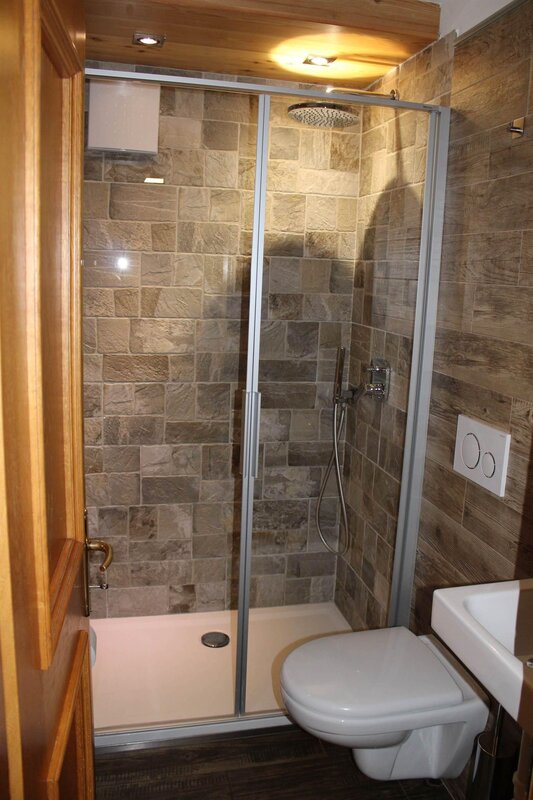 bagno piccolo con doccia