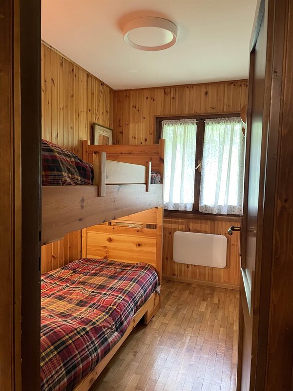 Camera con letto a castello