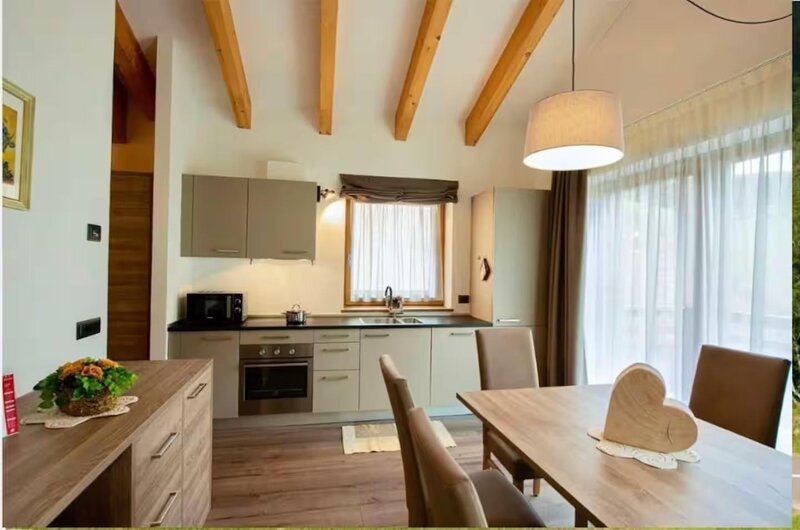 cucina con tripla esposizione
