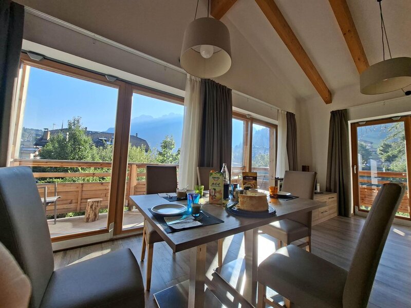 colazione tra le montagne