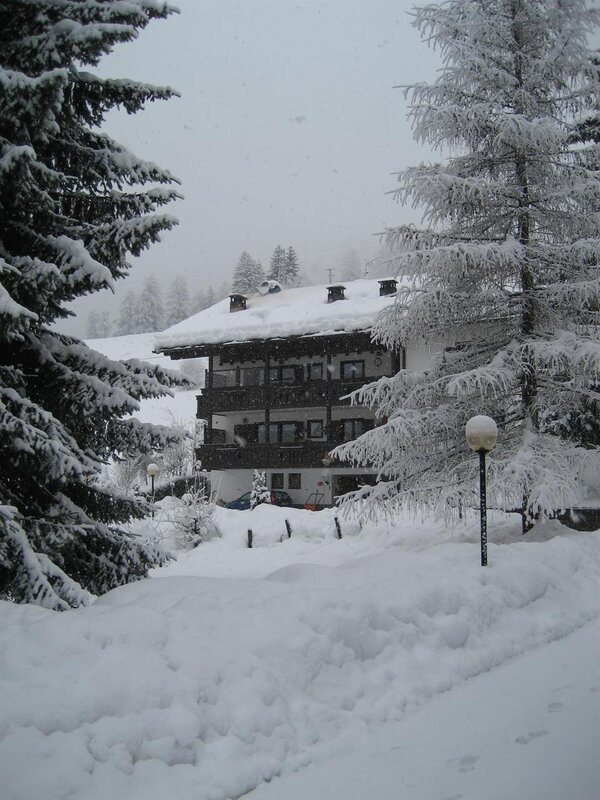 Vista esterna in inverno