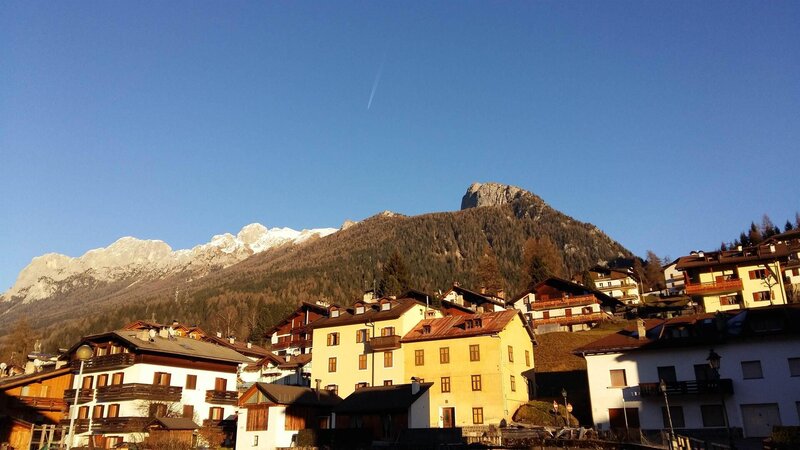 Late autumn: the Monzoni mountains