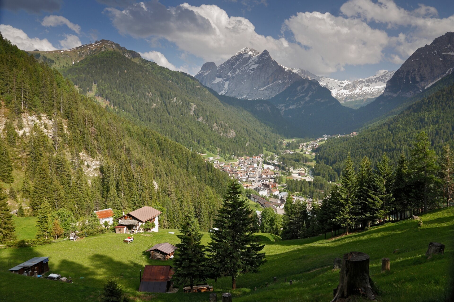 At The Soracrepa Waterfall