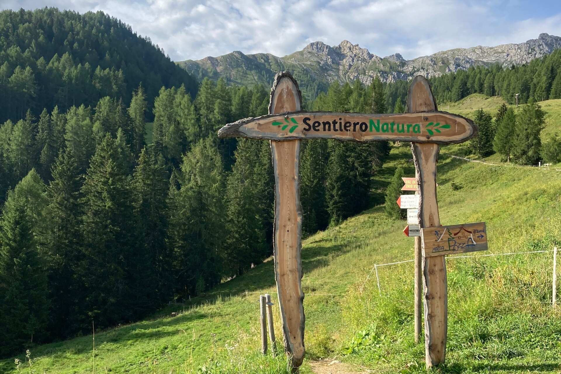 Alpe Lusia   Sentiero Natura