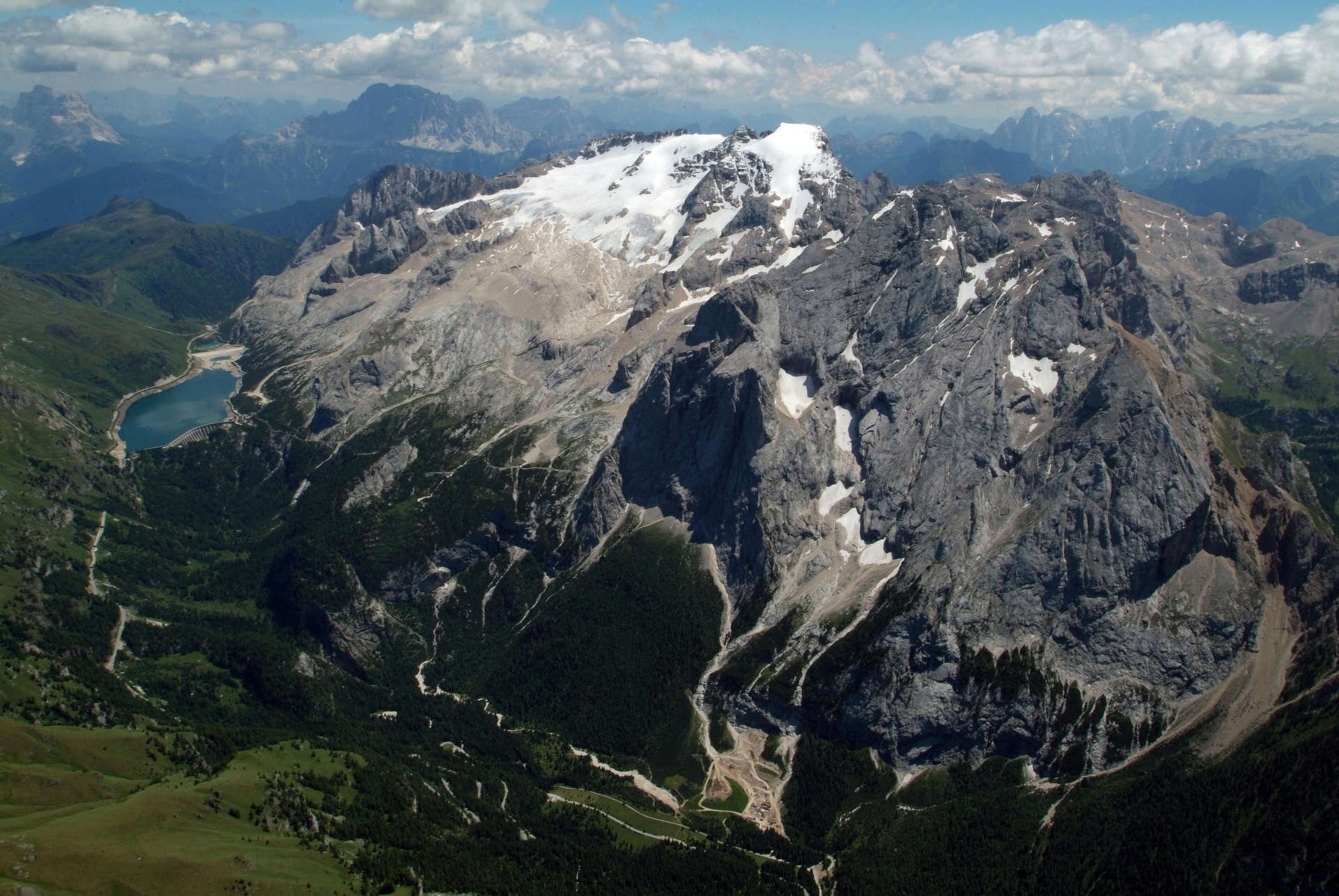 Canazei   Fedaia Pass   Rocca Pietore   Caprile   Arabba   Pordoijoch   Canazei