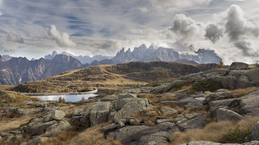 Col Margherita   Geologischer Pfad   Cavia See   San Pellegrino Pass