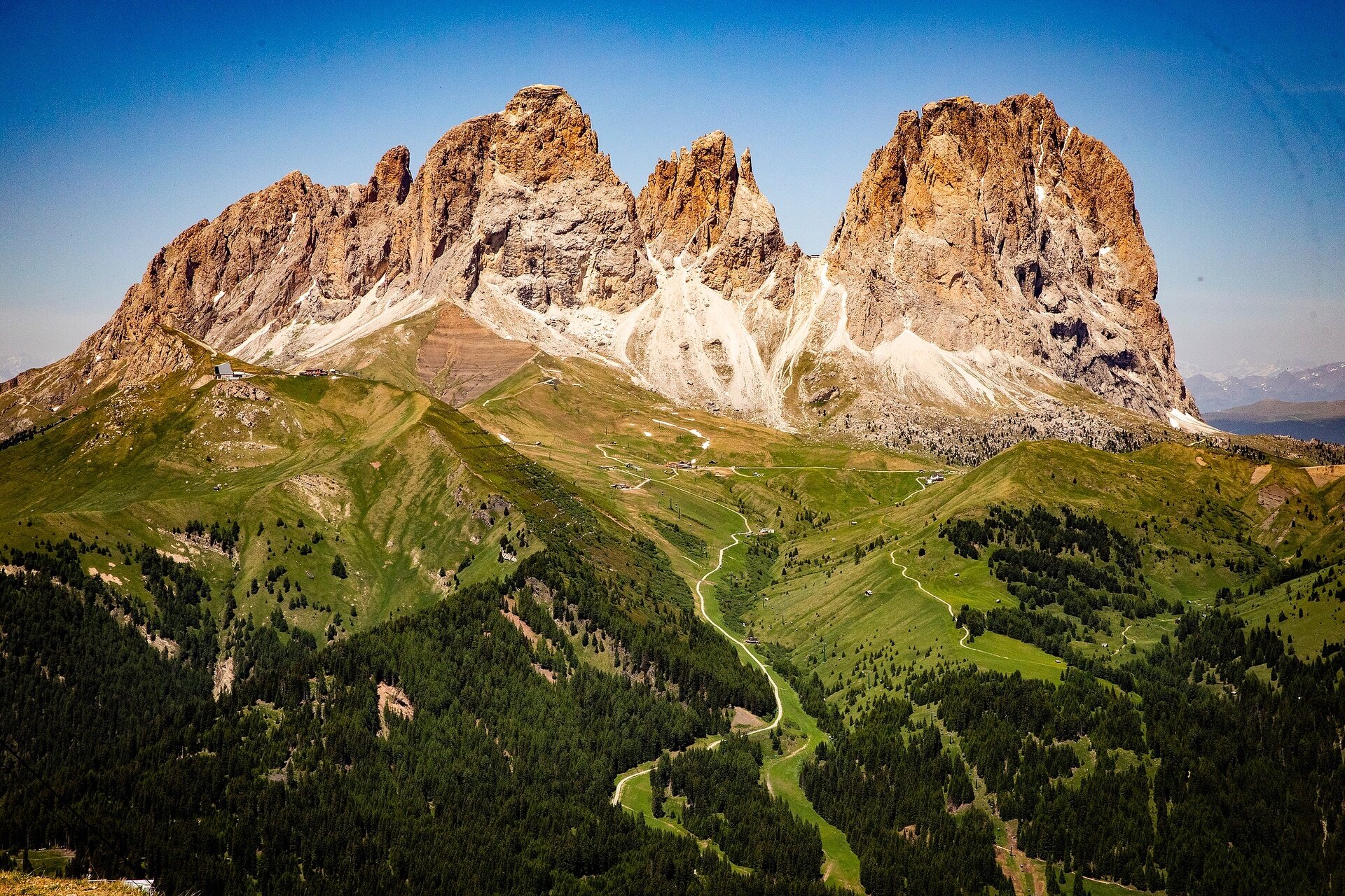 Tappa 4 Dolomiti Trek King   Ai Piedi Del Sassolungo