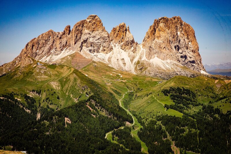 Stage 4 Dolomiti Trek King   At The Feet Of The Sassolungo Massif