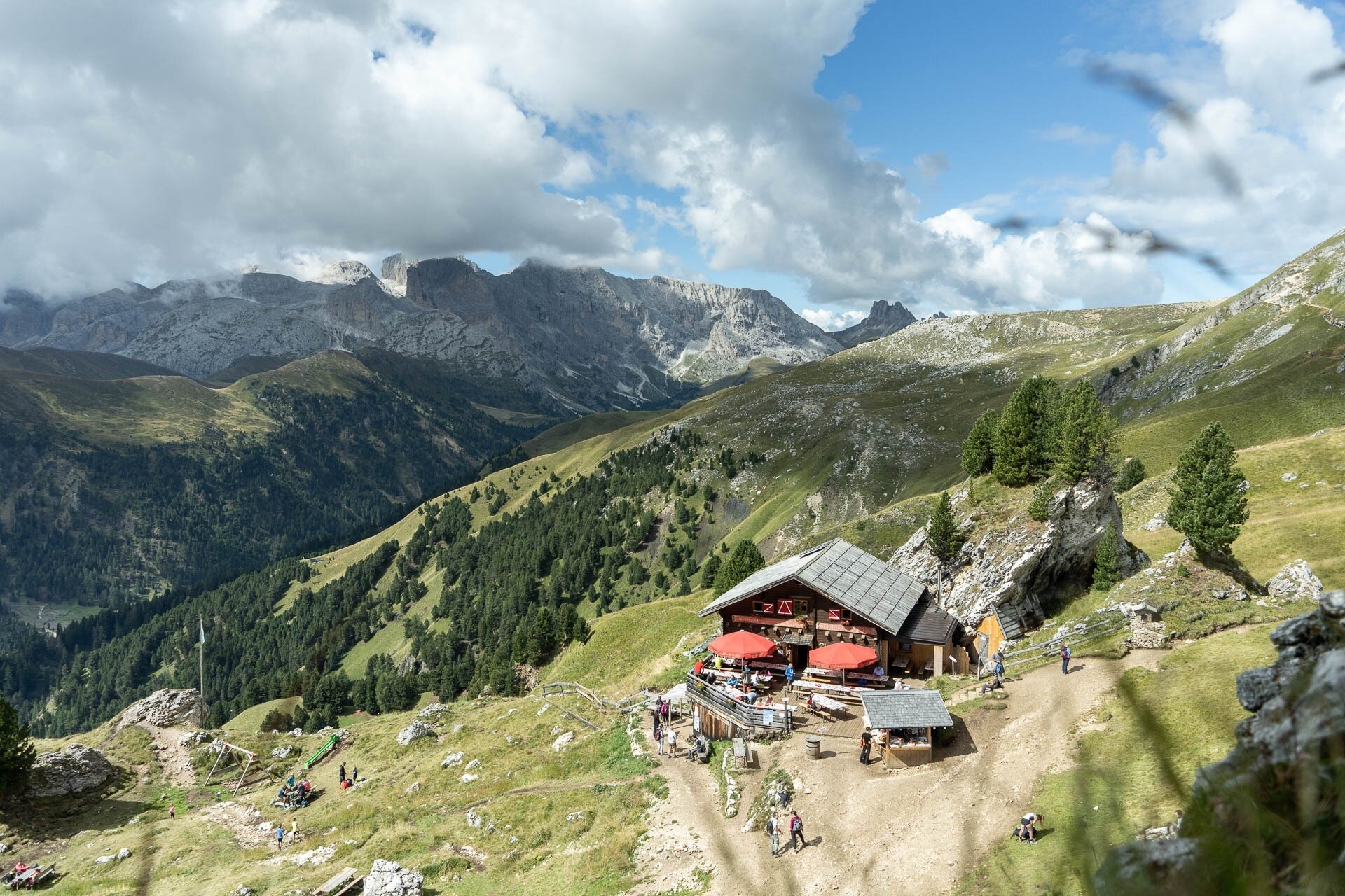 Stage 4a Dolomiti Trek King   At The Foot Of Sassolungo
