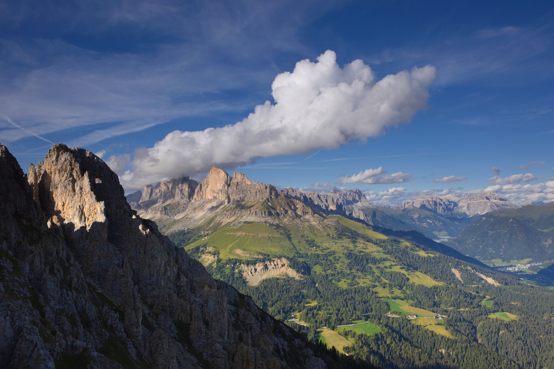 Tappa 6 Dolomiti Trek King   Verso La Roda De Vael
