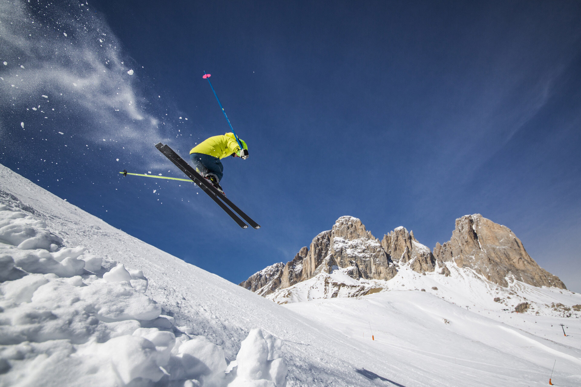 Funcross Col Rodella a Campitello, in Val di Fassa