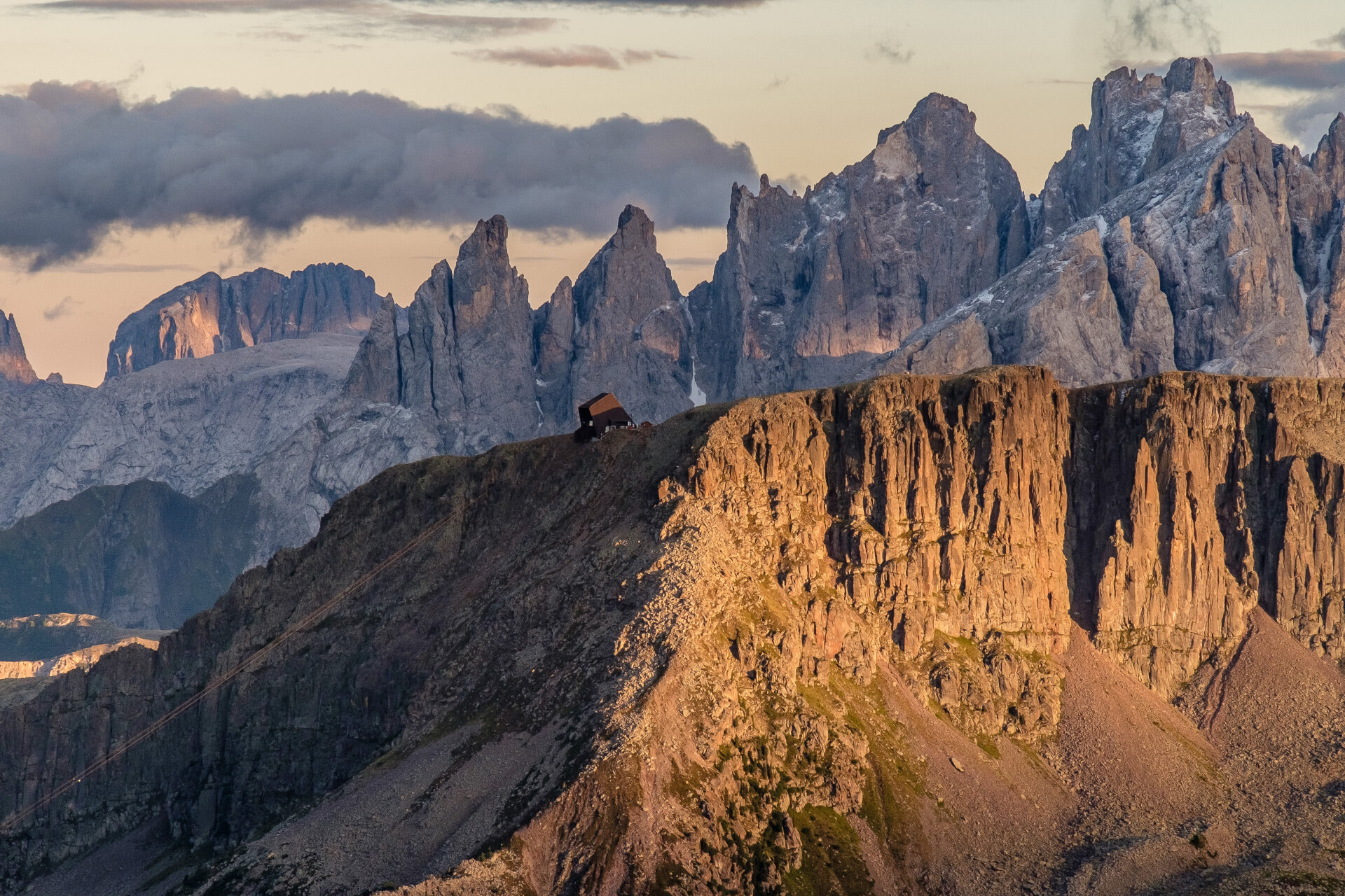 Col Margherita   San Pellegrino Pass Aussichtspunkt