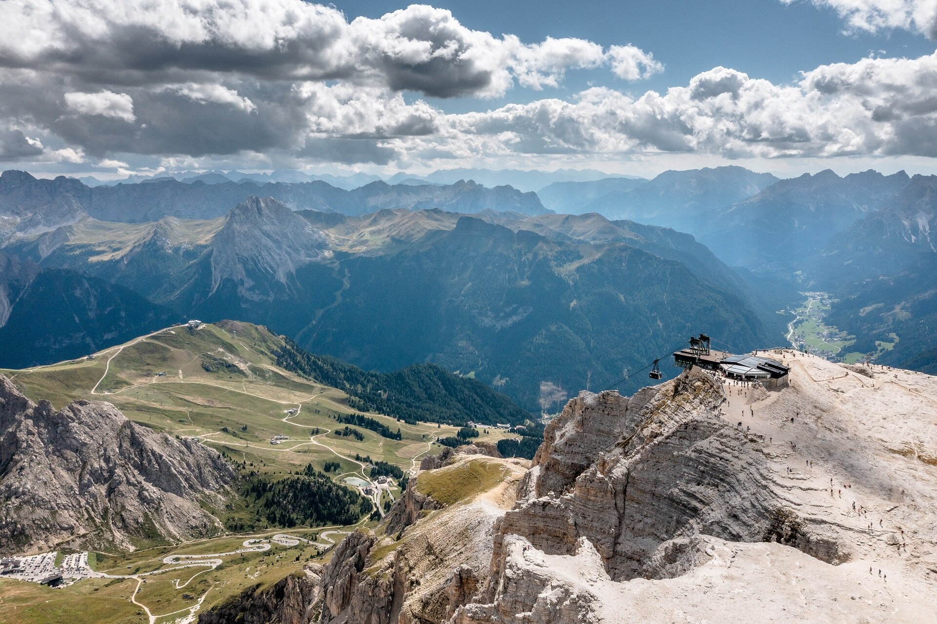 Punto Panoramico Sass Pordoi   Passo Pordoi