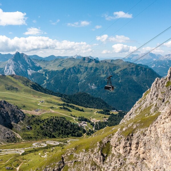 Sass Pordoi viewpoint - Pordoi Pass