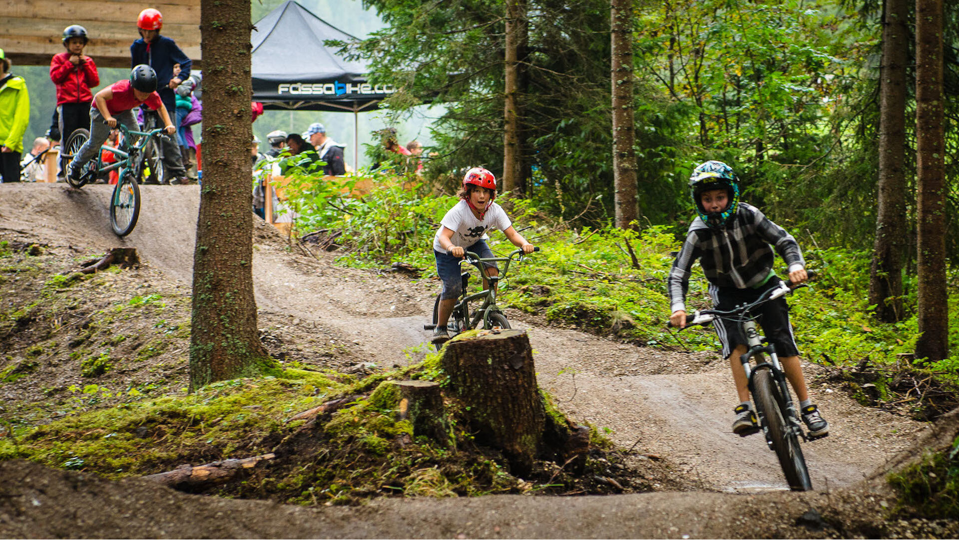 Percorso MTB a Canazei in Val di Fassa