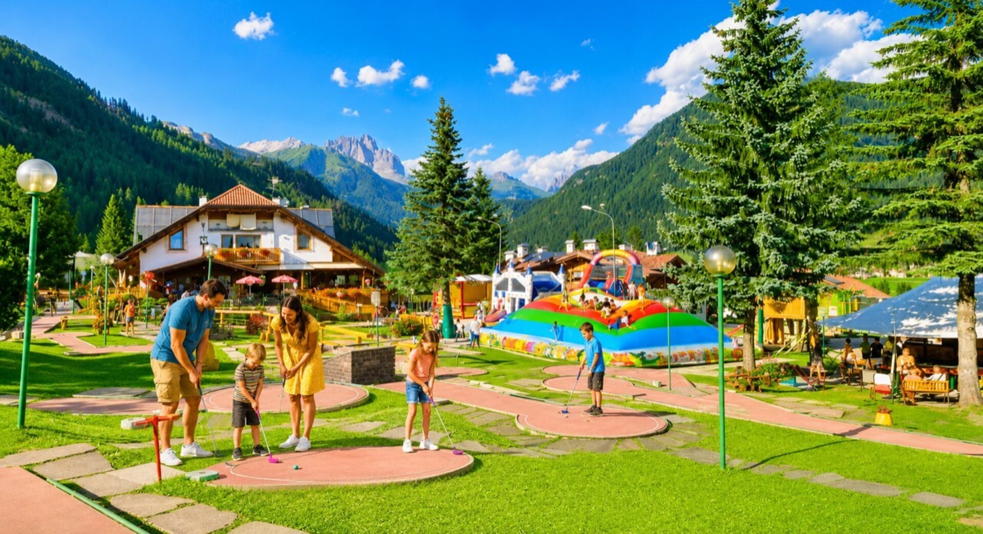 Bar Stube Minigolf Panorama