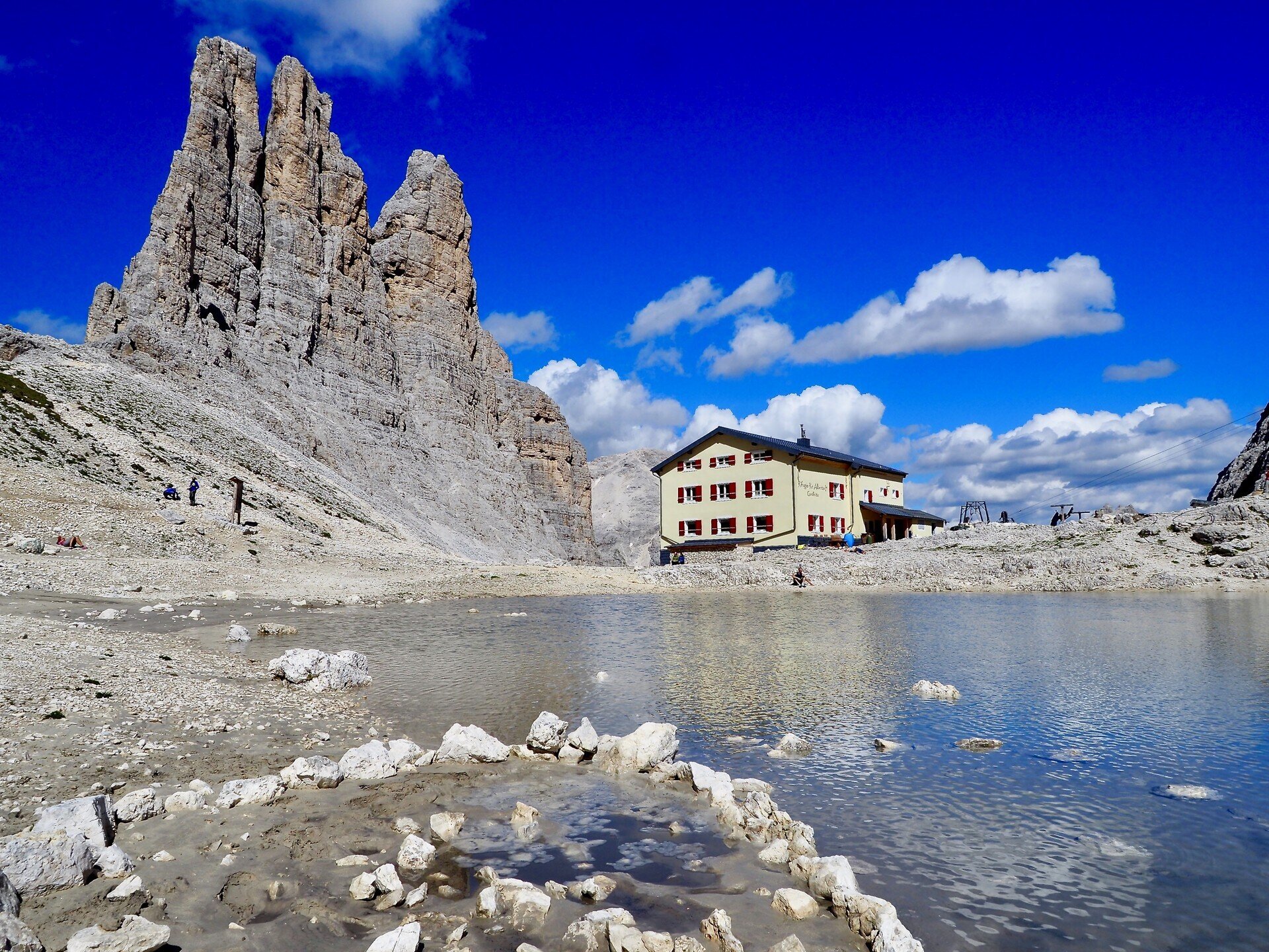 Rifugio Re Alberto I°   Gartlhütte